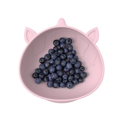 Pack de 2 bowls con succión de silicona - Rosado