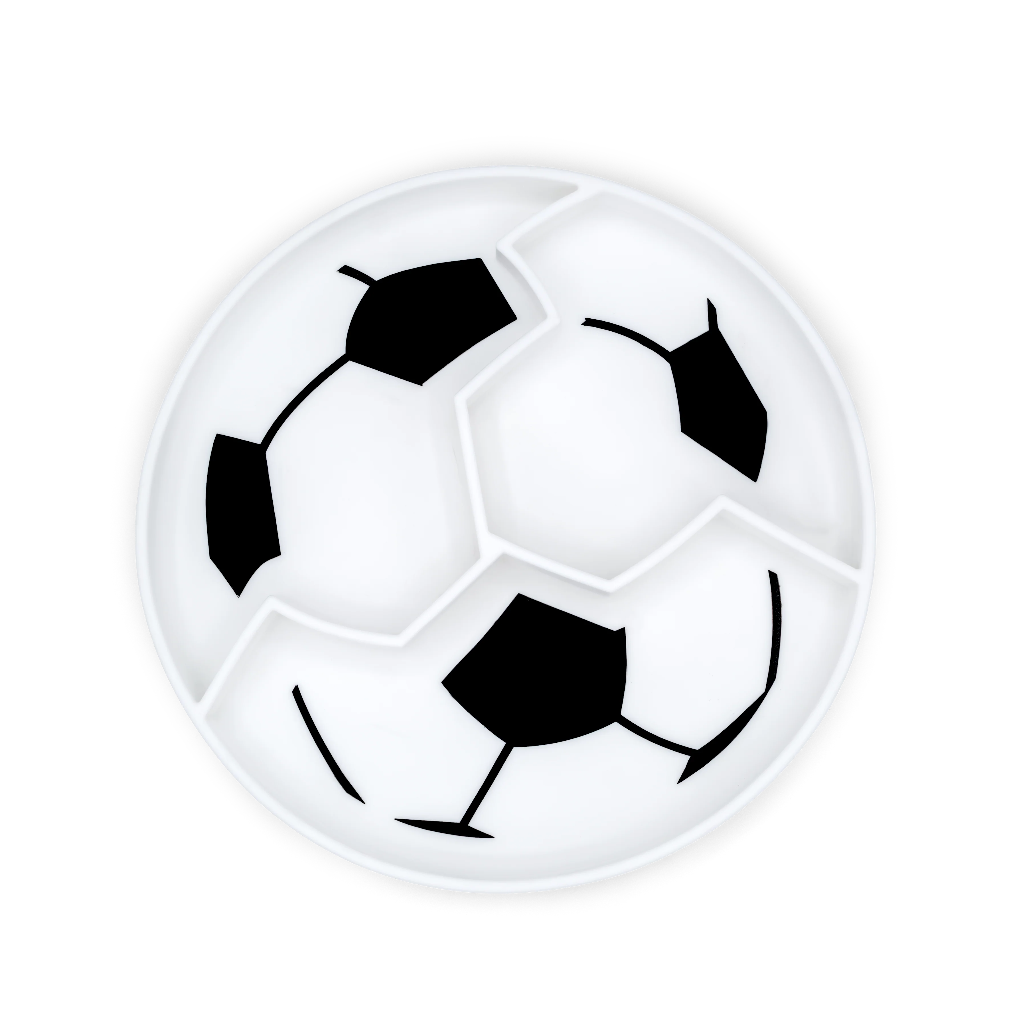 Plato de silicona con succión - Fútbol