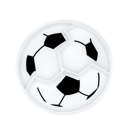 Plato de silicona con succión - Fútbol