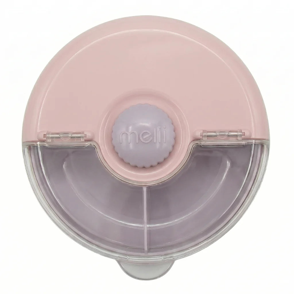 Contenedor Spin Snack con perilla - Rosado