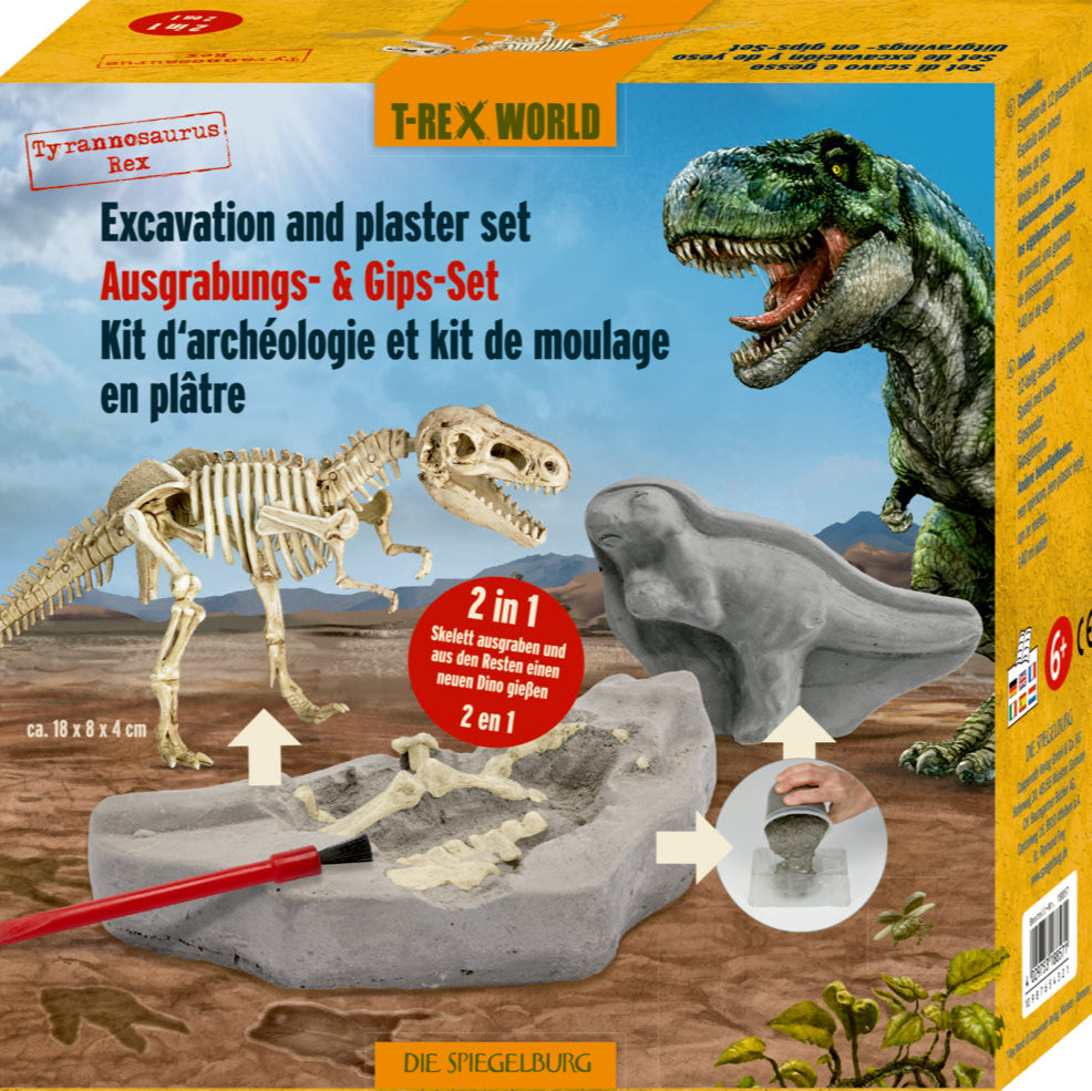 Set de Excavación 2 en 1 T-Rex