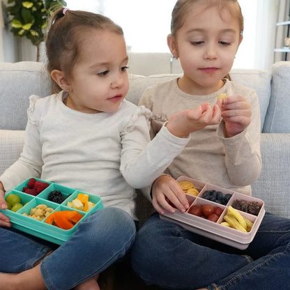 Caja contenedora mini para snacks - Azul