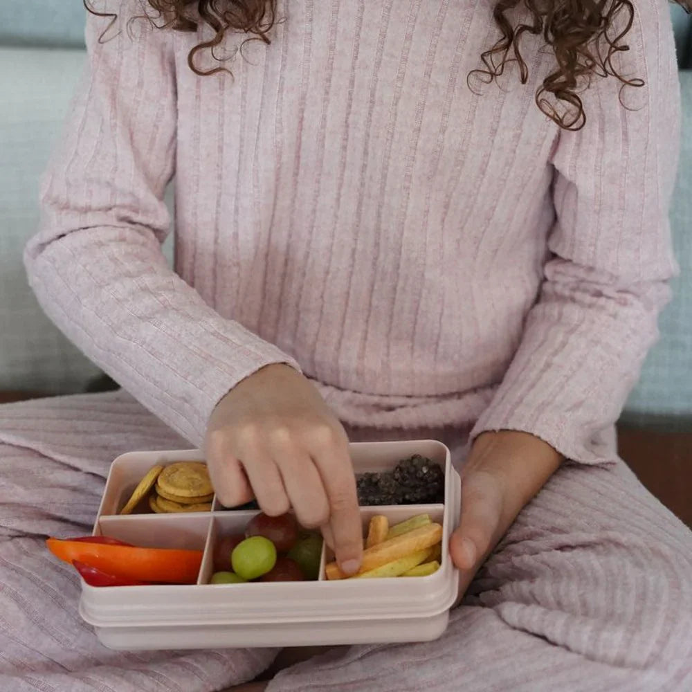 Caja contenedora mini para snacks - Azul