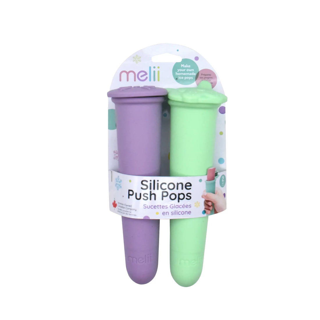 Pack de 2 moldes helado push up Perro y Gato