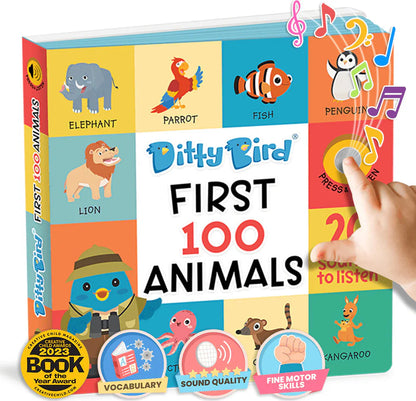 Libro Interactivo Musical First 100 Animals