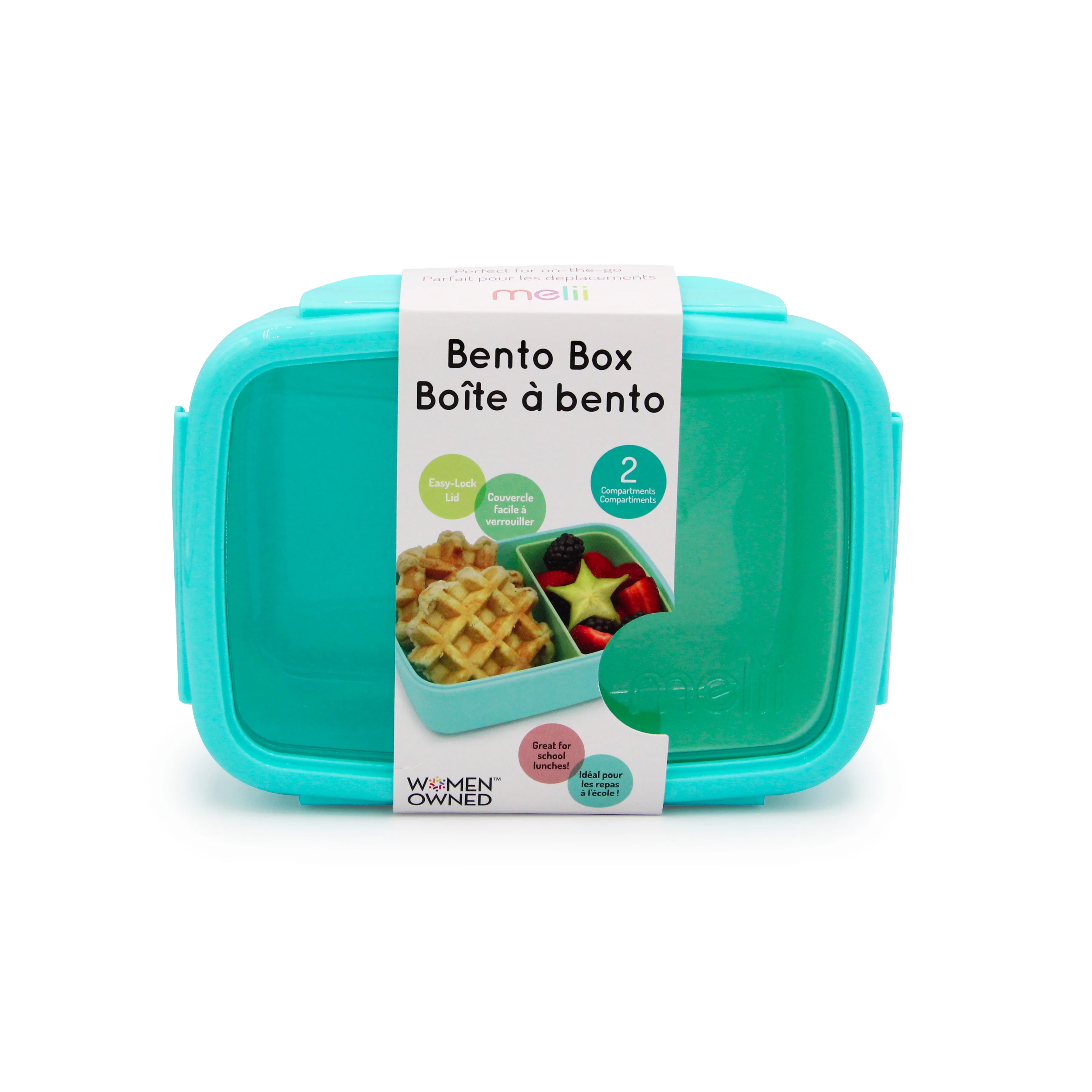 Lonchera bento box 880 ml - Azul