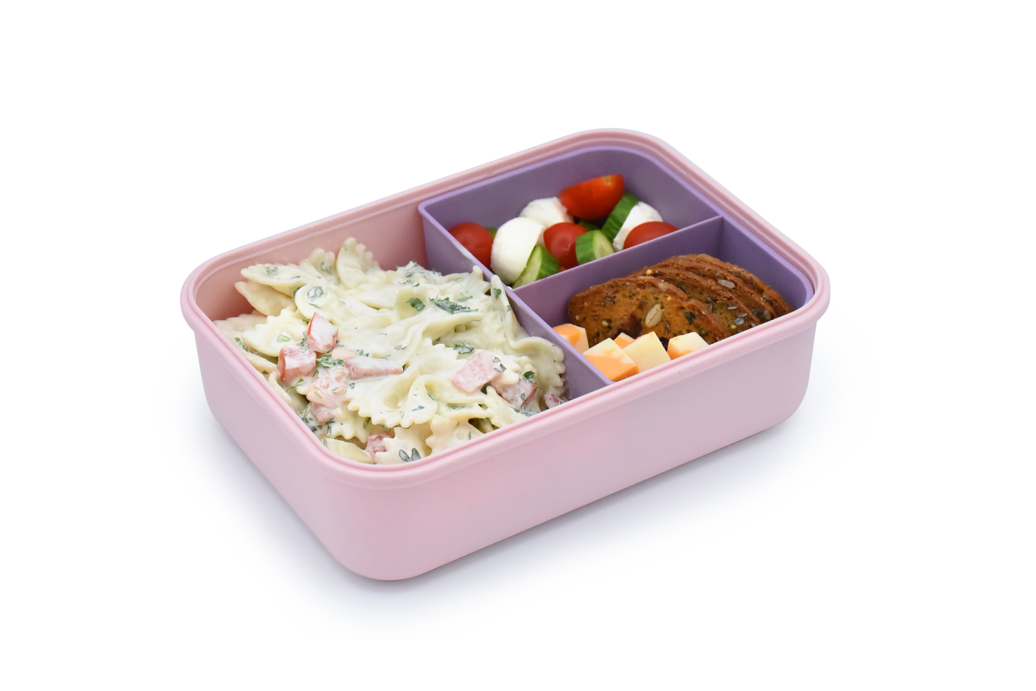 Lonchera bento box 1250 ml - Rosado