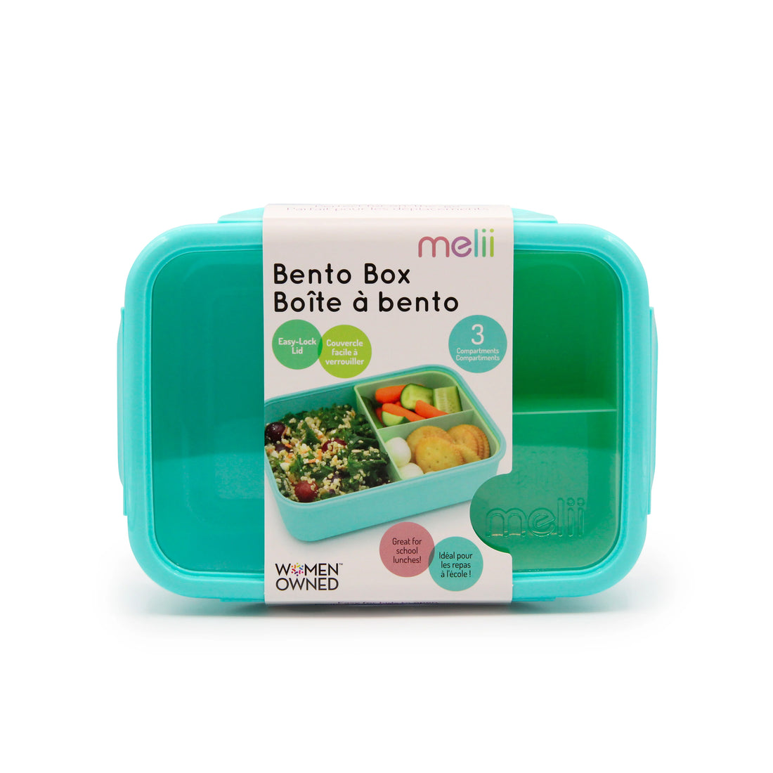 Lonchera bento box 1250 ml - Azul