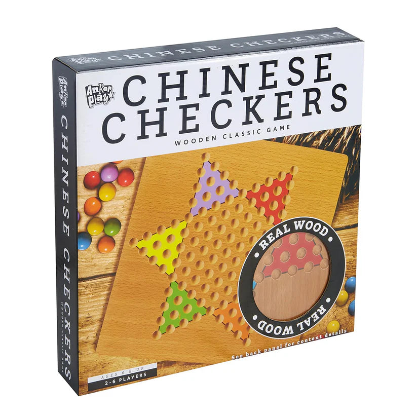 Juego de Damas Chinas de Madera