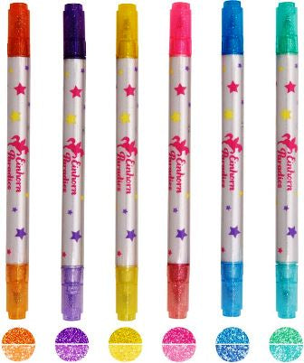 Set de 6 lápices de doble punta