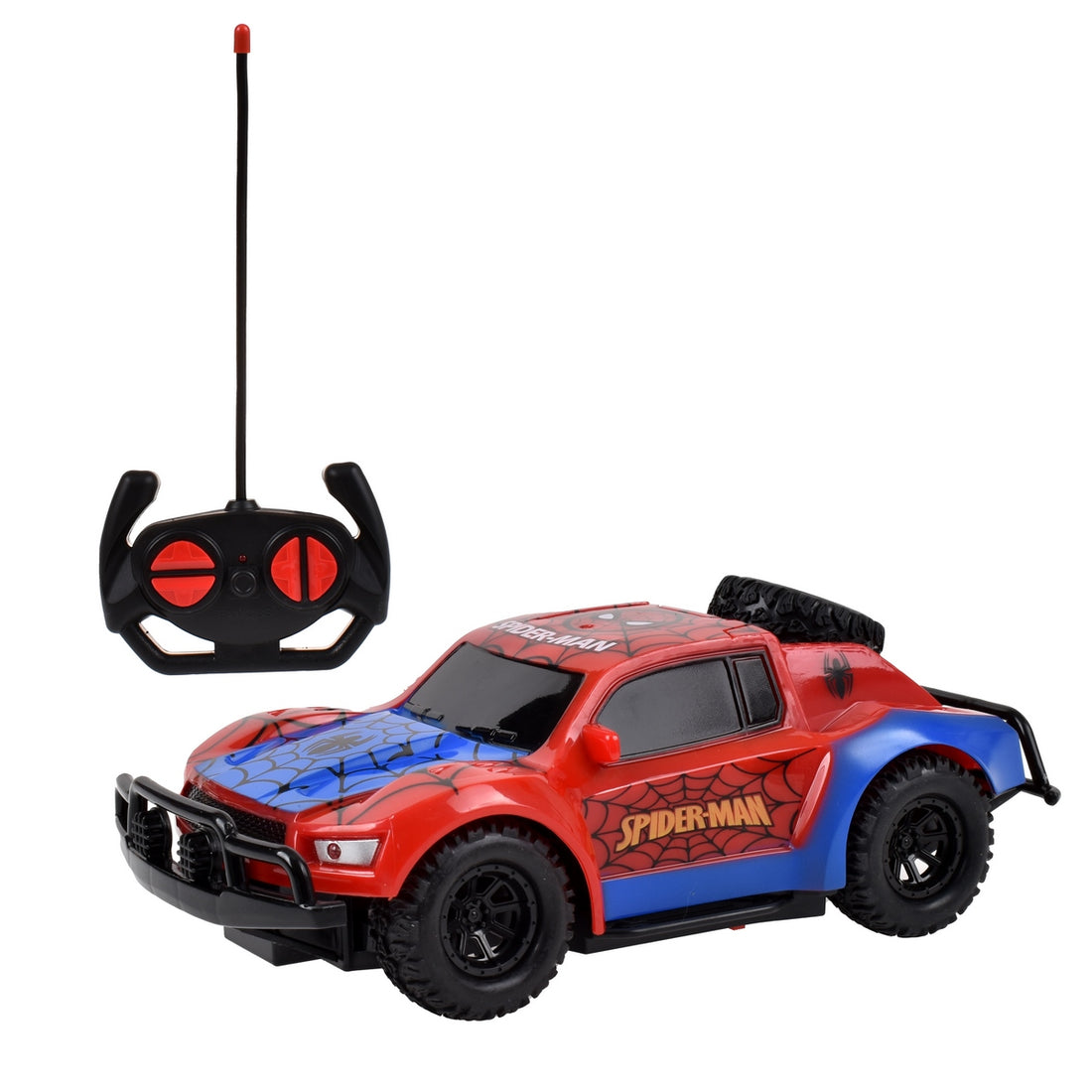 Camioneta Radio Controlada RC de 20 cms con luces Spiderman
