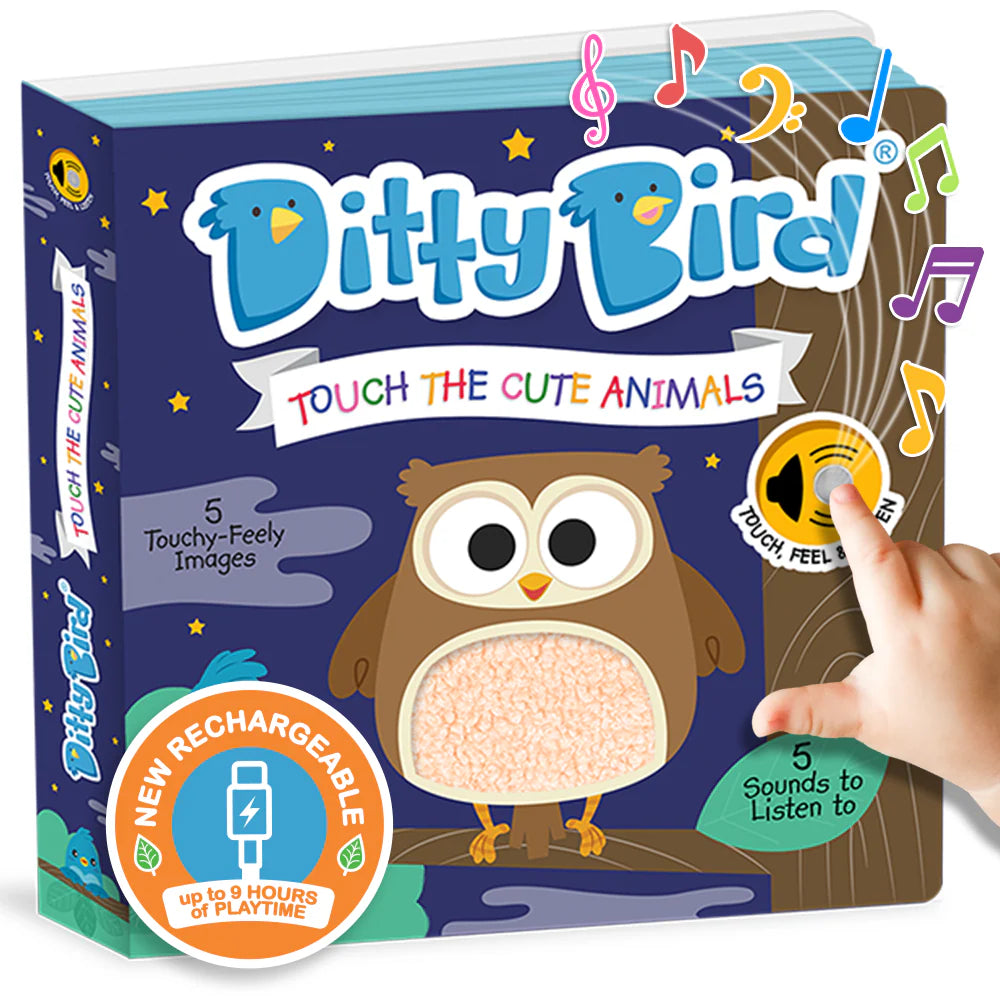 Libro Interactivo Musical Touch the Cute Animals