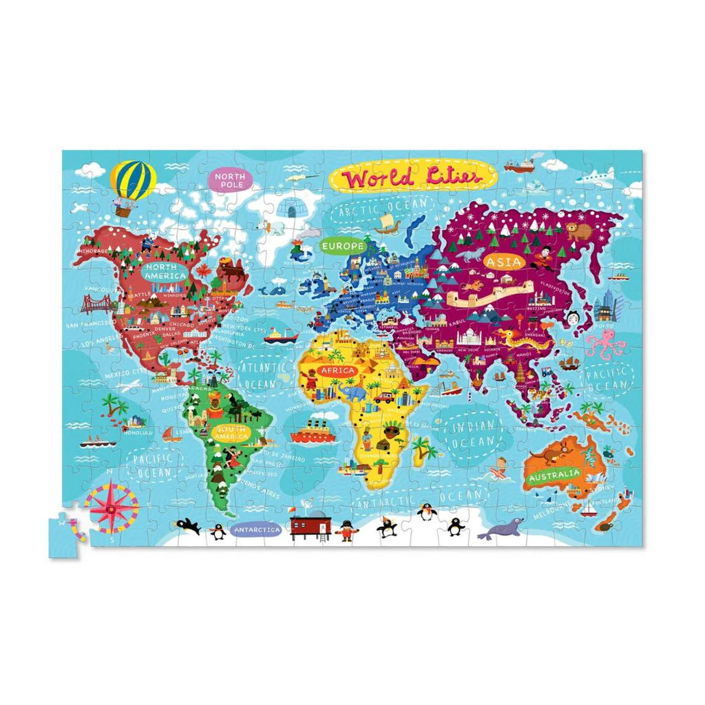 Puzzle Ciudades del Mundo 200 Piezas