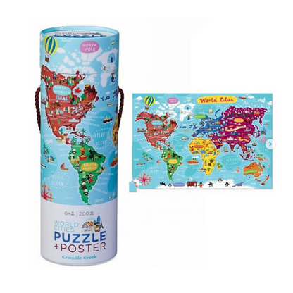 Puzzle Ciudades del Mundo 200 Piezas