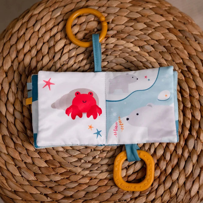 Libro de tela para bebé - Océano