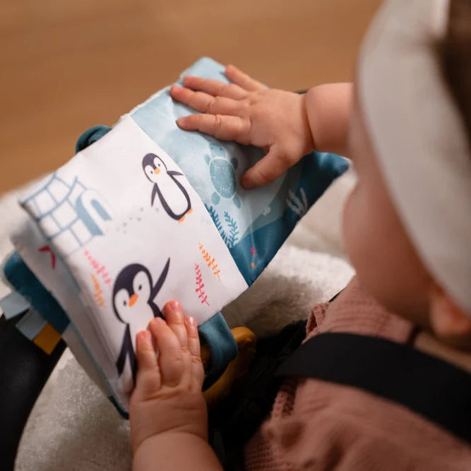 Libro de tela para bebé - Océano