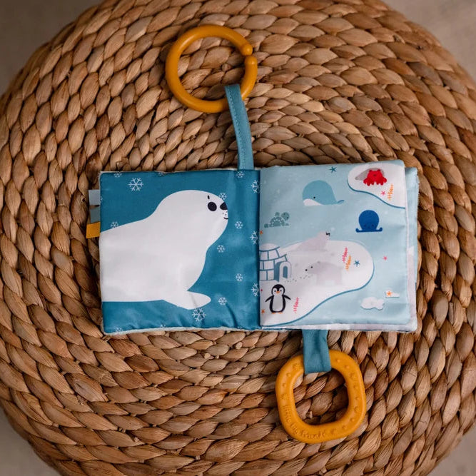 Libro de tela para bebé - Océano