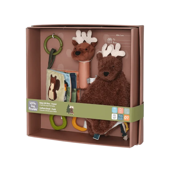 Caja regalo para bebé - Bosque