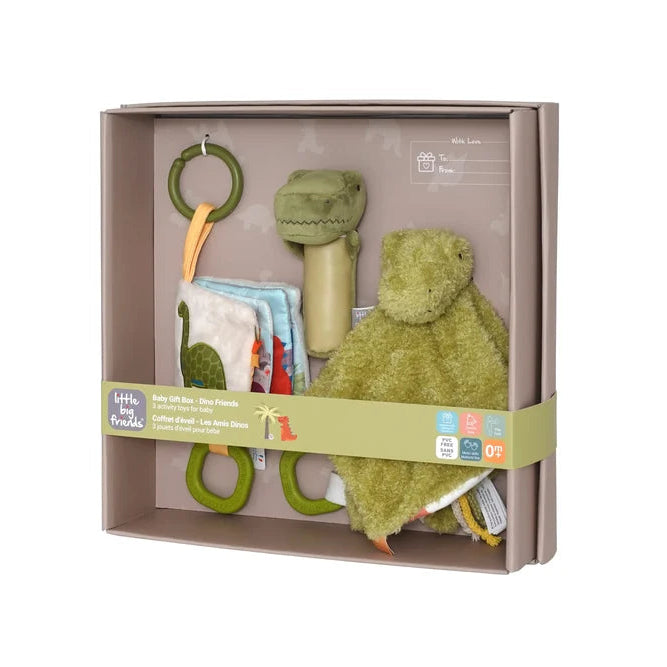 Caja regalo para bebé - Dinosaurios