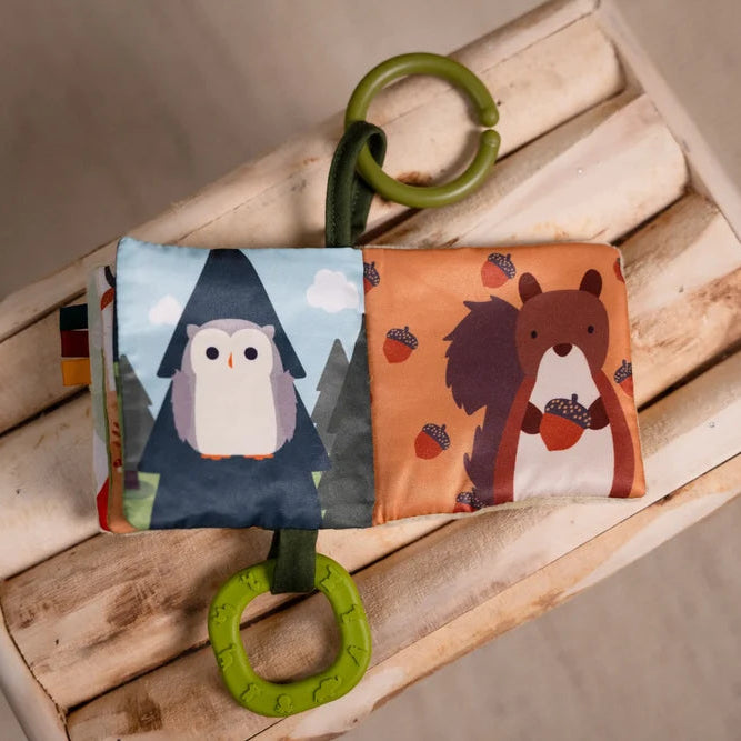 Libro de tela para bebé - Bosque