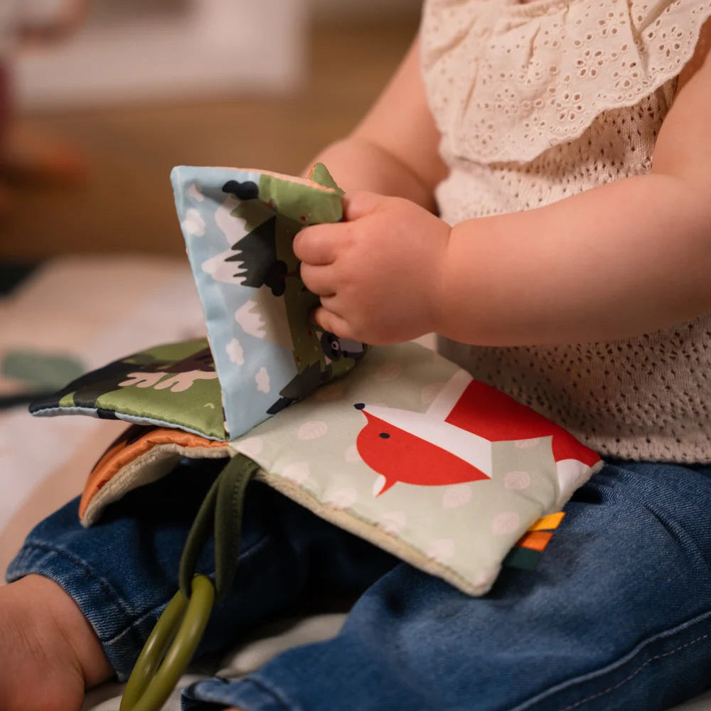 Libro de tela para bebé - Bosque