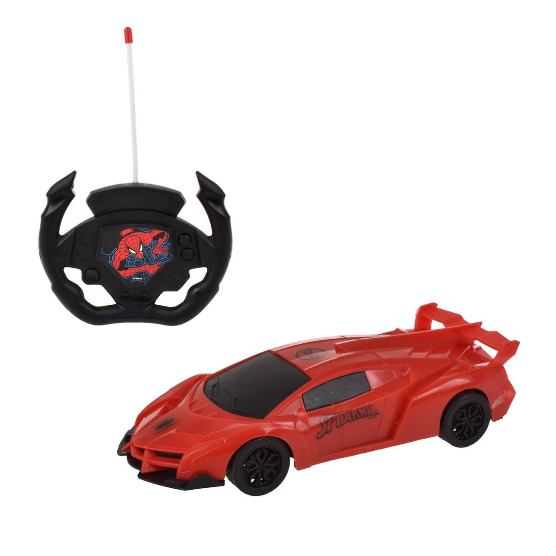 Auto radio controlado de 20 cms Spiderman