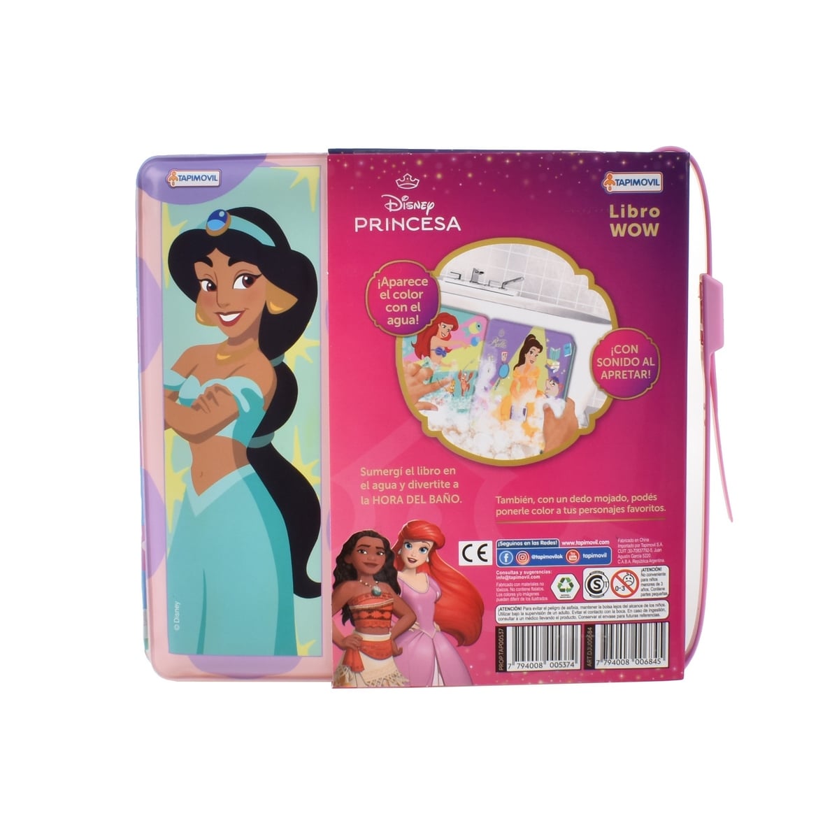 Libro Sumergible con sonido Princesas