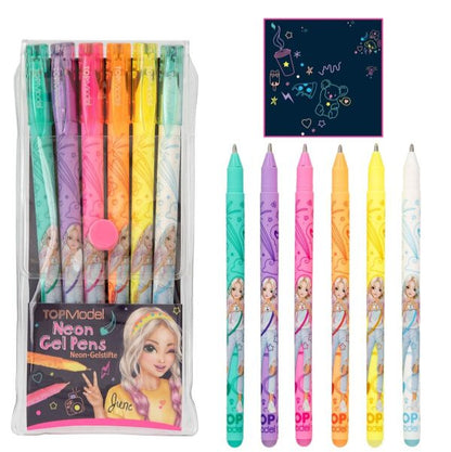Set de 6 Lápices Neón de Gel