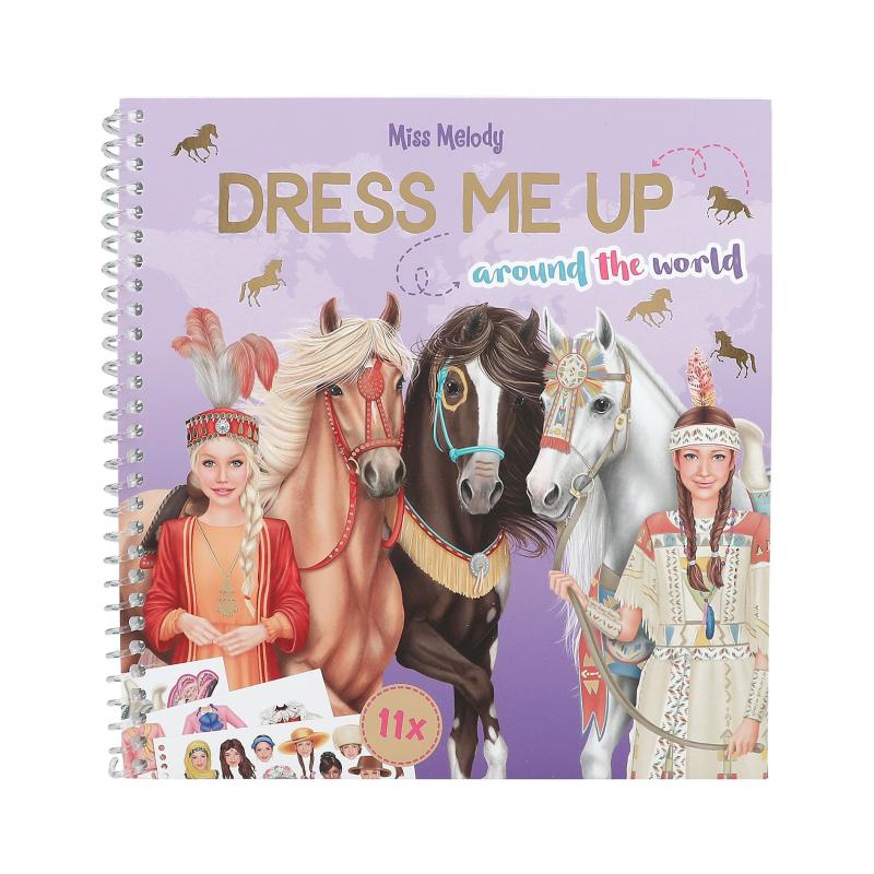 Cuaderno Dress me Up alrededor del Mundo