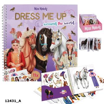 Cuaderno Dress me Up alrededor del Mundo
