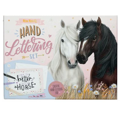 Set de cartas y tarjetas caballos