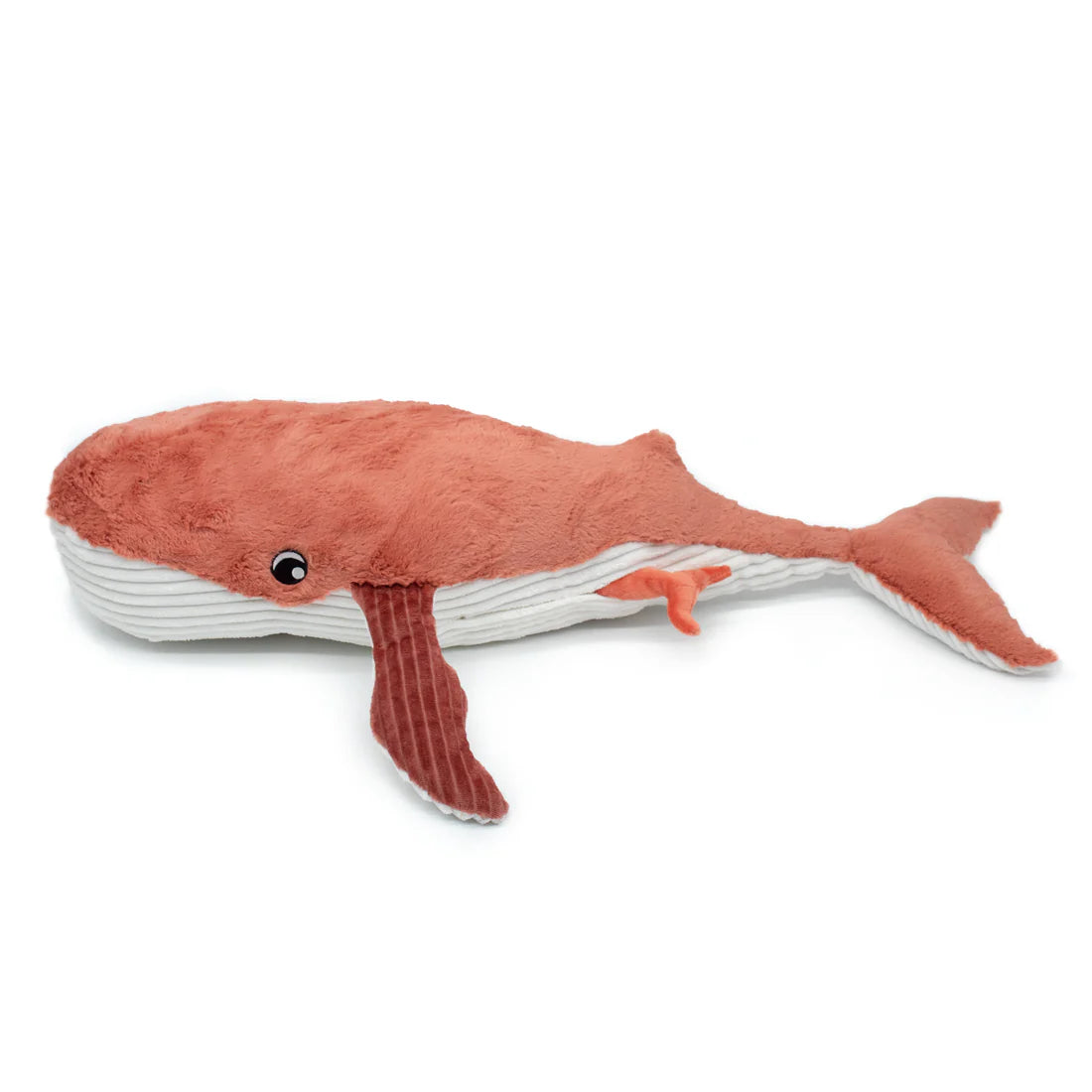 Peluche Ballena Gravillou Mamá y Bebé - Terracota