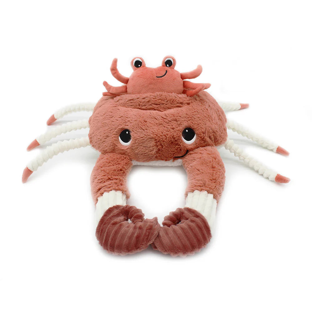 Peluche Cangrejo Cassecou Mamá y Bebé - Terracota