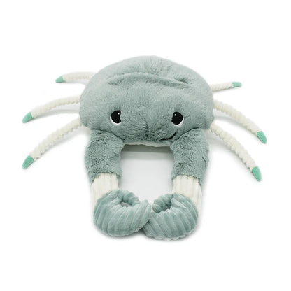 Peluche Cangrejo Cassecou Mamá y Bebé - Menta