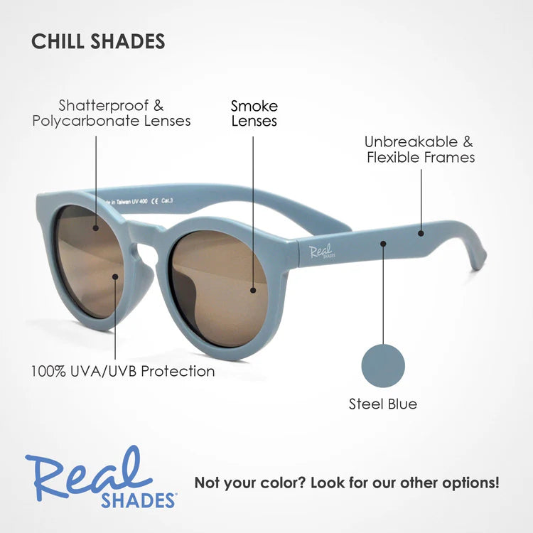 Lentes de sol Chill talla 4+ - Celeste