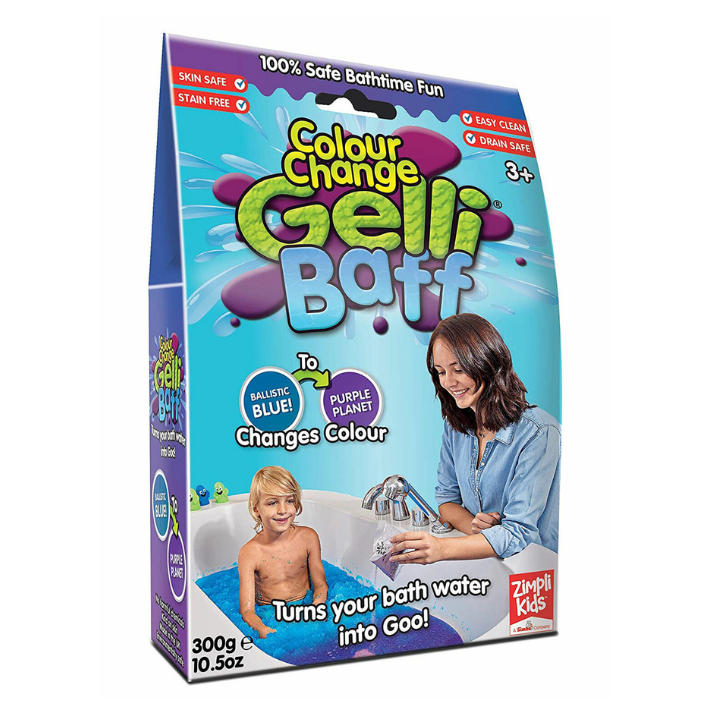 Gelli Baff Cambia de Color 300 gramos Azul a Morado