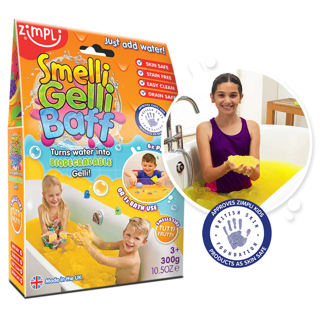 Smelli Gelli Baff con Olor a Tuti Frutti
