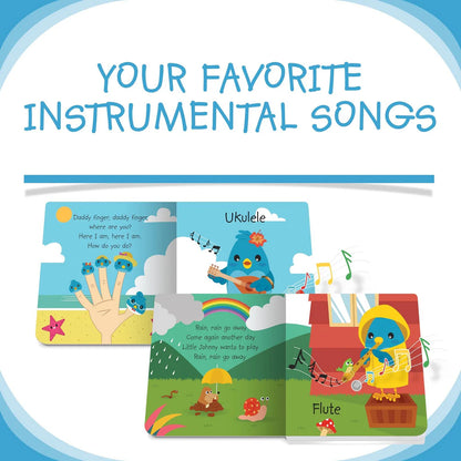 Libro Interactivo Musical Instrumental Songs