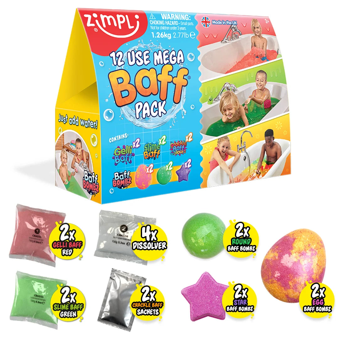 Mega Pack de Baño Sensorial