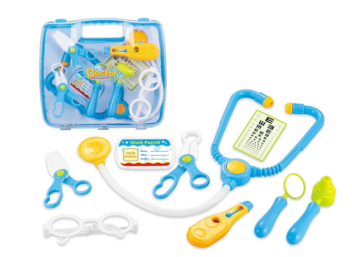 Kit de Juego de Doctor. Azul