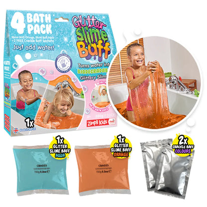 Slime Baff Pack (Turquesa/Naranjo)