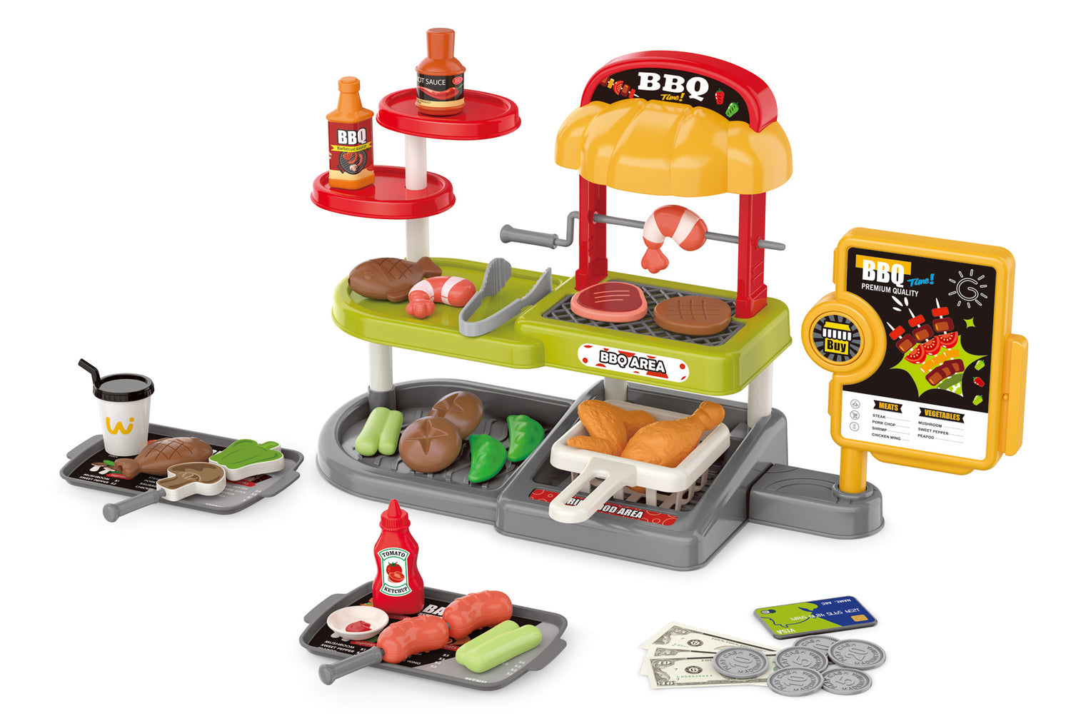 Mini Set de Parrilla con sonido