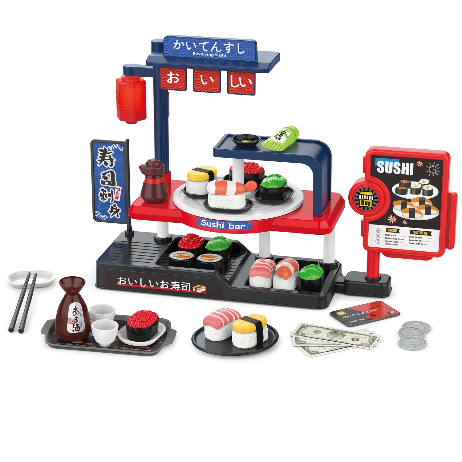 Mini Set de Sushi con sonido y luz