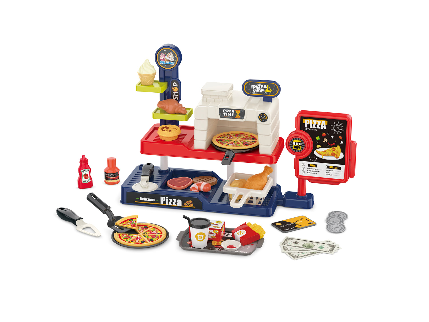 Mini Set de Pizza con sonido