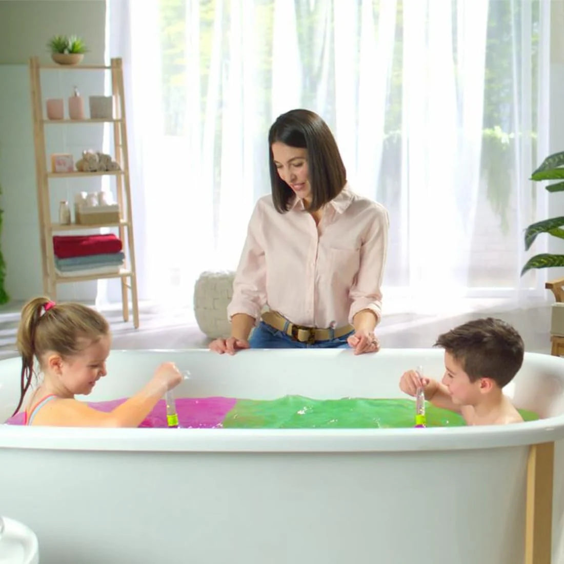 Pincel Mágico con 4 Bombas Baff