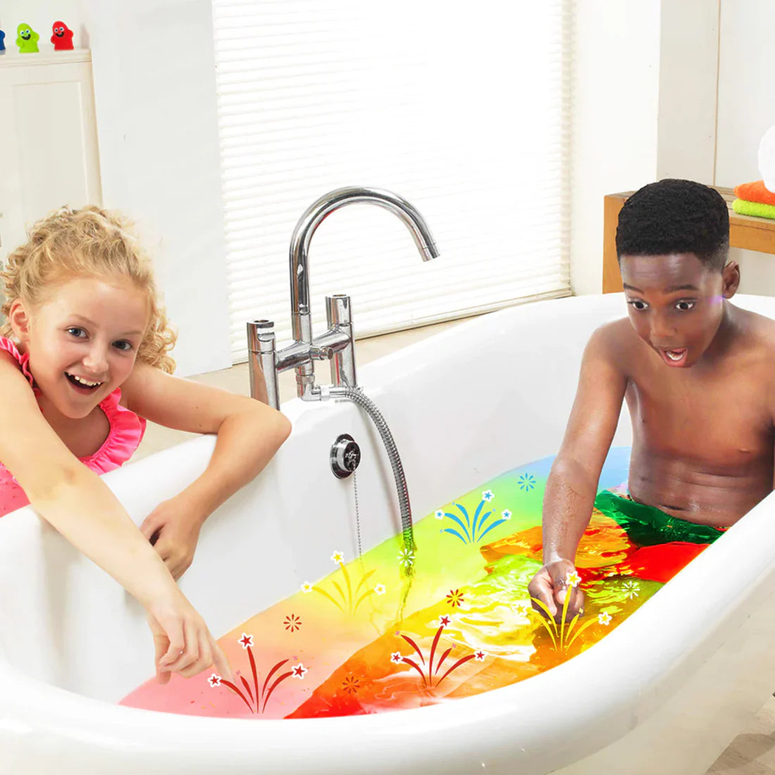 Crackle Baff Arcoiris 6 pcs
