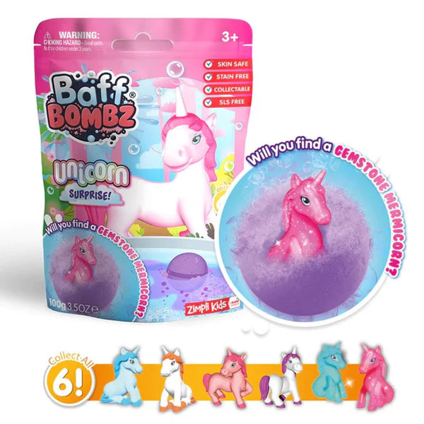 Bomba de Baño Sorpresa Baff Unicornio