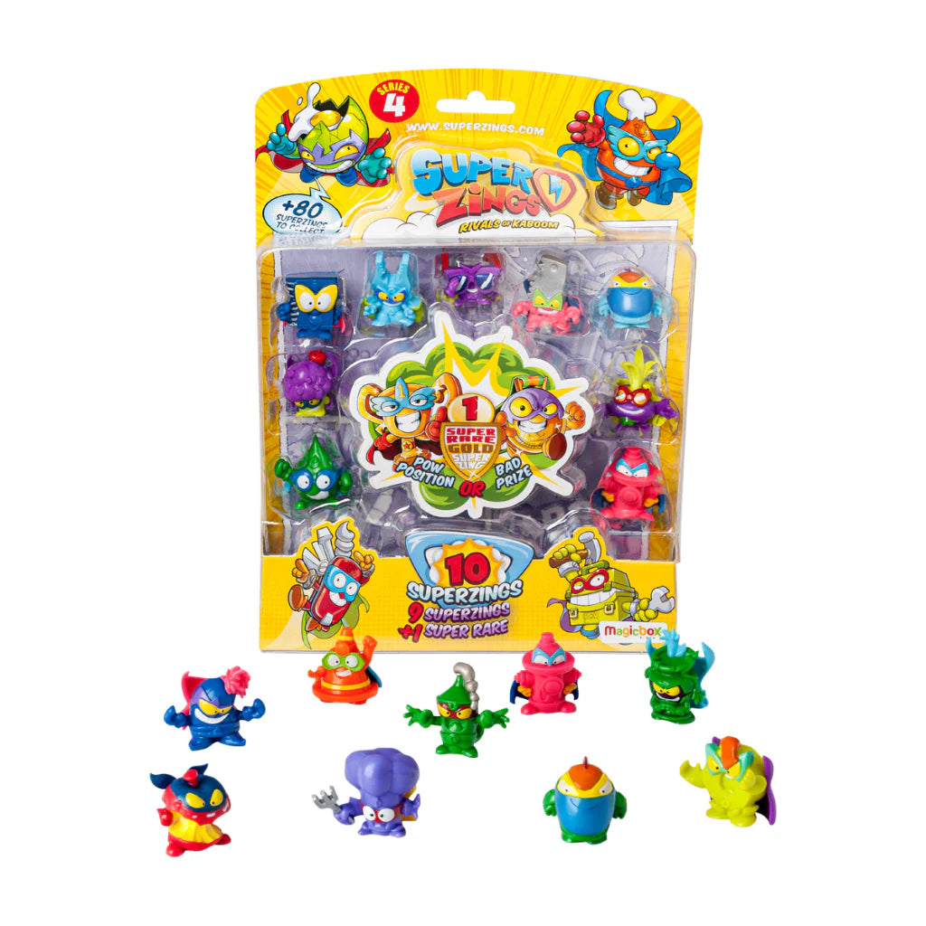 Superzings Blister 10 Serie 4