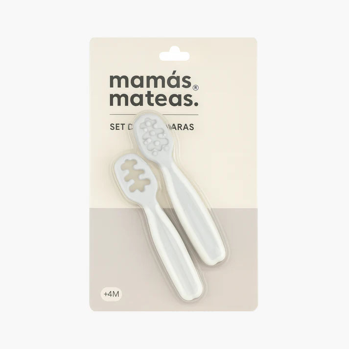 Set de 2 Pre-Cucharas de Aprendizaje para Bebé – +4 meses