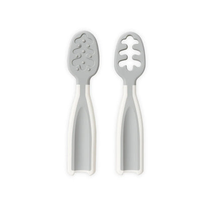Set de 2 Pre-Cucharas de Aprendizaje para Bebé – +4 meses